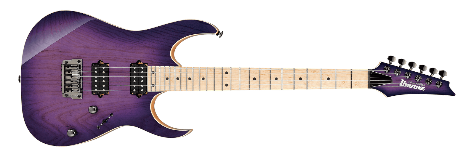 Ibanez RG Prestige Electric Guitar with Case in Royal Plum Burst RG652AHMFXRPB
