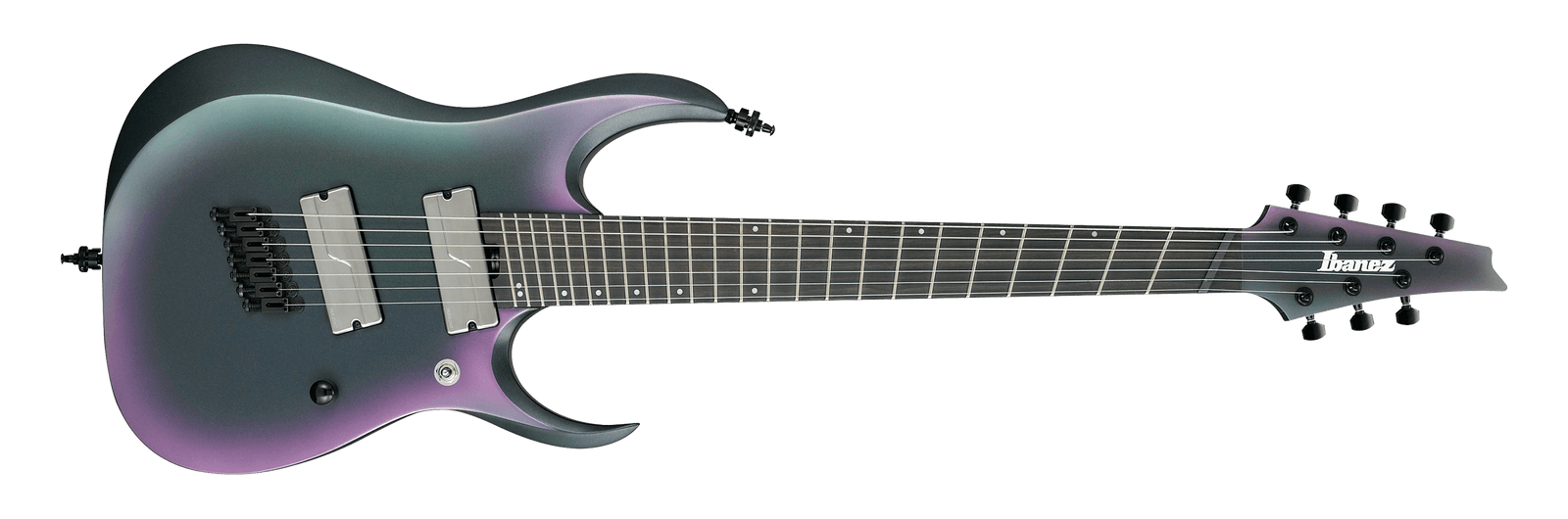 Ibanez RGD71ALMS-BAM RGD AXION 7 STRING NYATOH BODY, DIMARZIO PU'S-BLACK AURORA BURST MATTE 2019 - The Guitar World