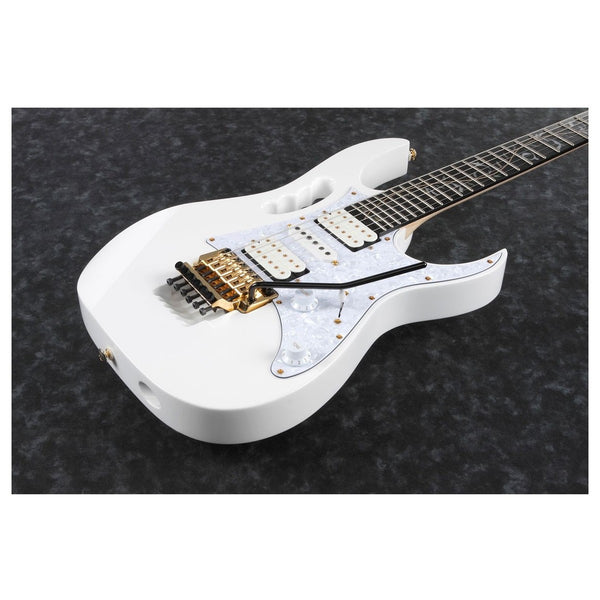 Ibanez JEM7VPWH JEM Premium Electric Guitar with Gigbag - White