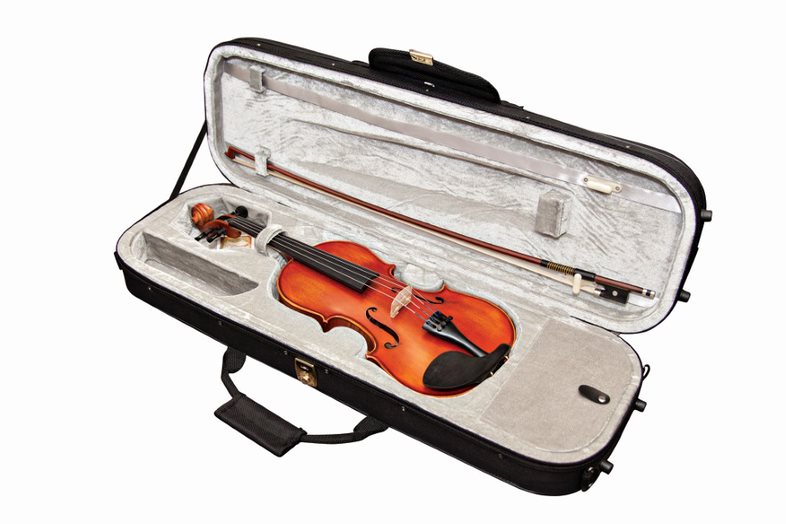 Zev Violin Kit Intermediate 4/4 w/ Bow and Case