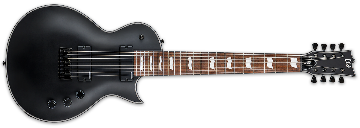 ESP LTD EC-258 IN BLACK SATIN - The Guitar World