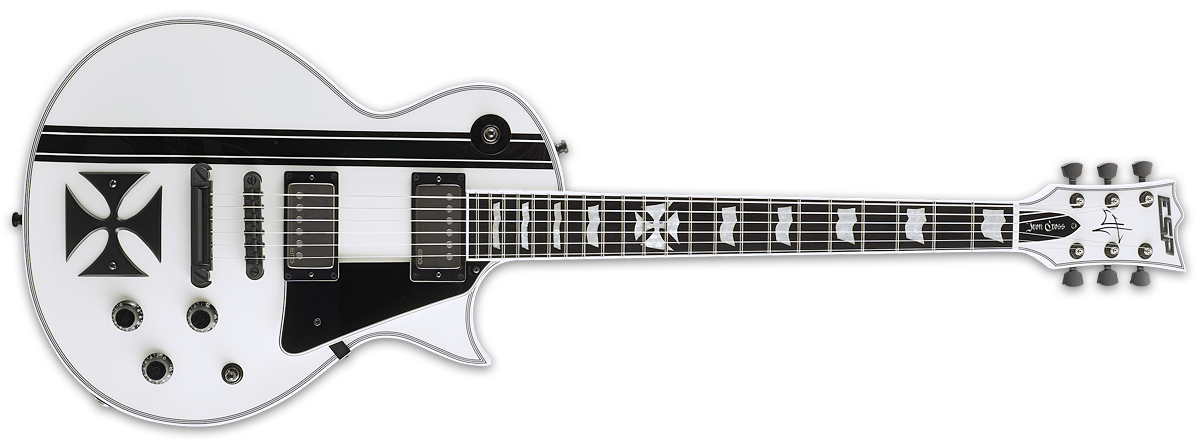 ESP James Hetfield Signature Series Iron Cross Electric Guitar EIRONCROSSSW - The Guitar World
