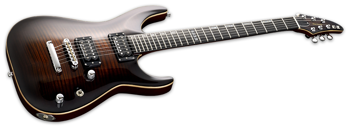 ESP E-II Horizon FM NT Electric Guitar Dark Brown Sunburst ESP E-II Horizon FM NT Electric Guitar Dark Brown Sunburst