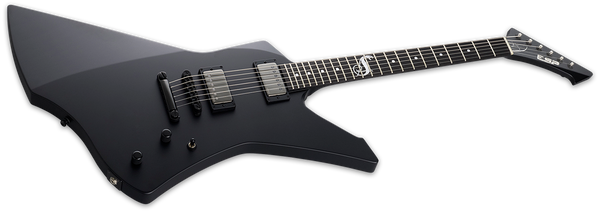 Explorer Snakebyte ESP LTD SNAKEBYTE JAMES HETFIELD SIGNATURE GUITAR IN BLACK SATIN - The ...