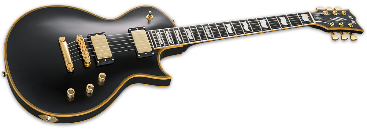 ESP E-II Eclipse DB Electric Guitar in Vintage Black EIIECDBVB EII