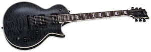 ESP LTD Electric Guitar EC1000 WITH PIEZO LEC1000PIEZOQMSTBLK - The Guitar World
