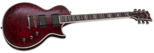 ESP LTD EC-1000 IN SEE THRU BLACK CHERRY - The Guitar World