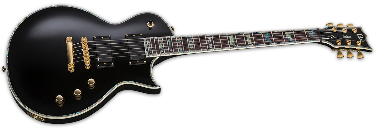 ESP LTD EC-1000 IN GLOSS BLACK - The Guitar World