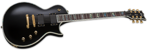 ESP LTD EC-1000 IN GLOSS BLACK - The Guitar World