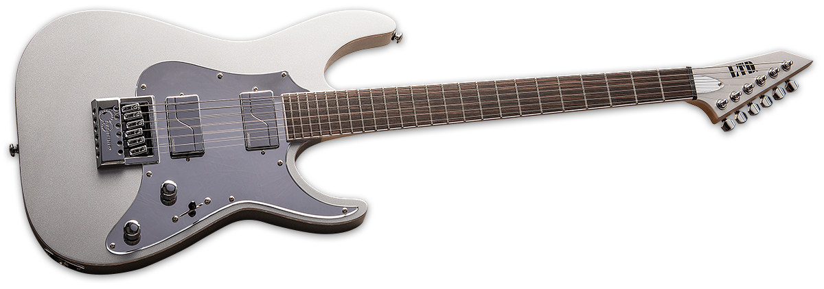 ESP LTD Ken Susi Ks M-6 Evertune Electric Guitar Metallic Silver LKSM6ETMS - The Guitar World