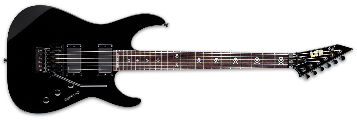 ESP LTD Kirk Hammett Signature Electric Guitar Black Item KH602 - The Guitar World