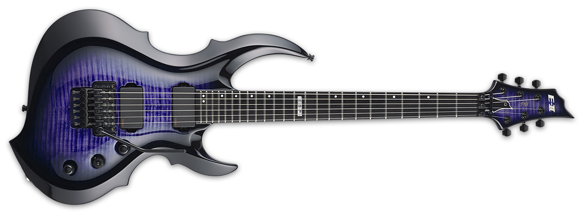 ESP E-II FRX FM Electric Guitar Reindeer Blue EIIFRXFMRDB MADE IN JAPAN - The Guitar World