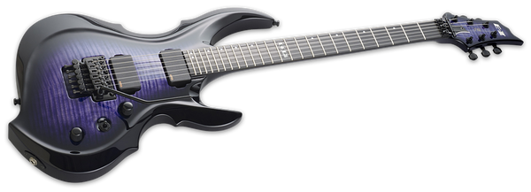 ギター iridium ESP E-II FRX FM Electric Guitar Reindeer Blue EIIFRXFMRDB