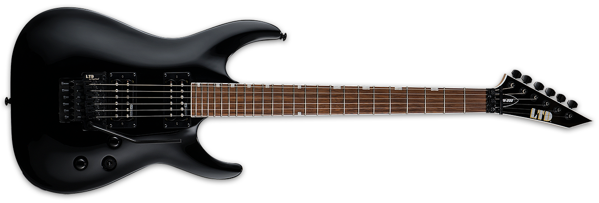 ESP LTD MH-200 BLACK - The Guitar World