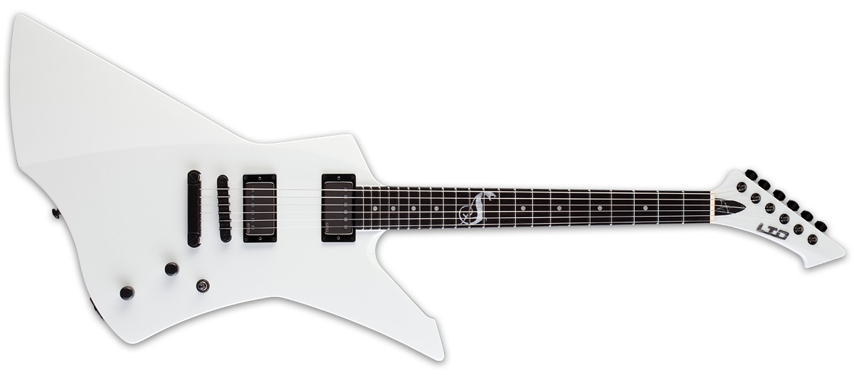 Esp Snakebyte White ESP LTD Snakebyte James Hetfield