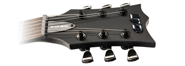 ESP LTD EC-BLACK METAL IN BLACK SATIN - The Guitar World