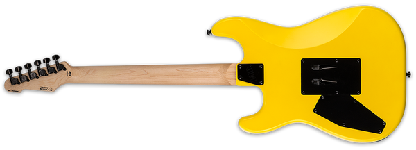 ESP LTD George Lynch Electric Guitar, Yellow W/ Tiger Graphic