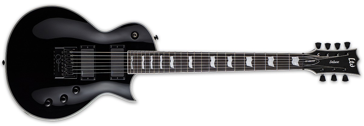 ESP LTD EC-1007 EVERTUNE BLK EMG IN BLACK - The Guitar World
