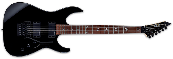 ESP LTD KH-202 KIRK HAMMETT IN GLOSS BLACK - The Guitar World